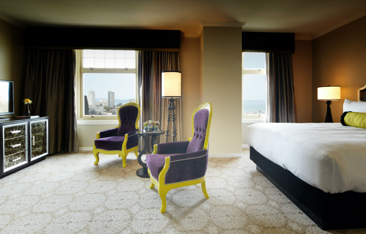 Huntington Hotel San Francisco Bagian luar foto