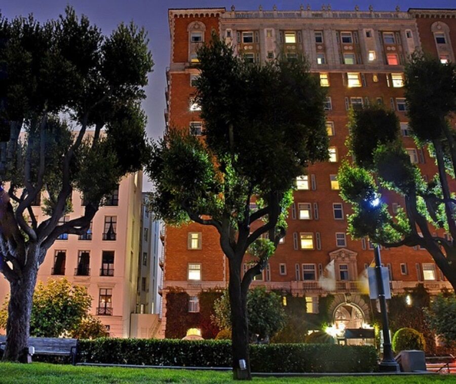 Huntington Hotel San Francisco Bagian luar foto